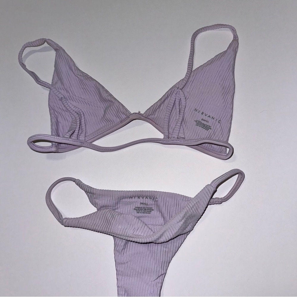 Nirvanic Lavender 2piece Swim - image 3